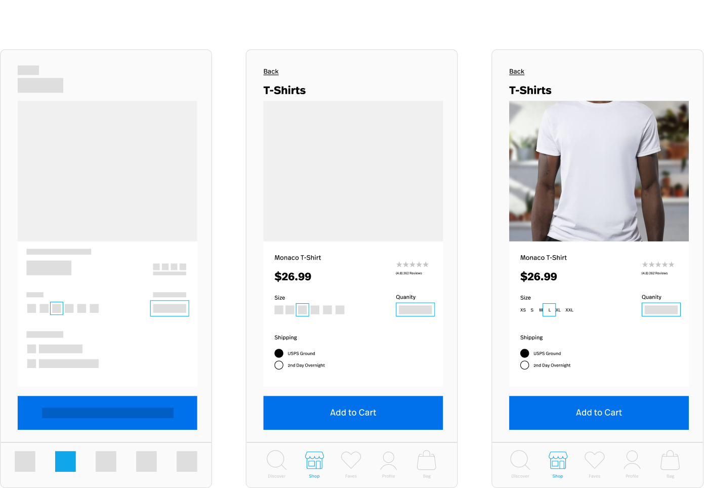 Examples of different masking settings in the FullStory app.